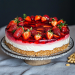 Schoko Kirsch Torte mit Sahne und Kirschfüllung
