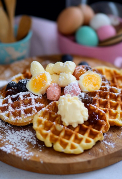 Waffeln am Stiel Rezept für fruchtige Desserts
