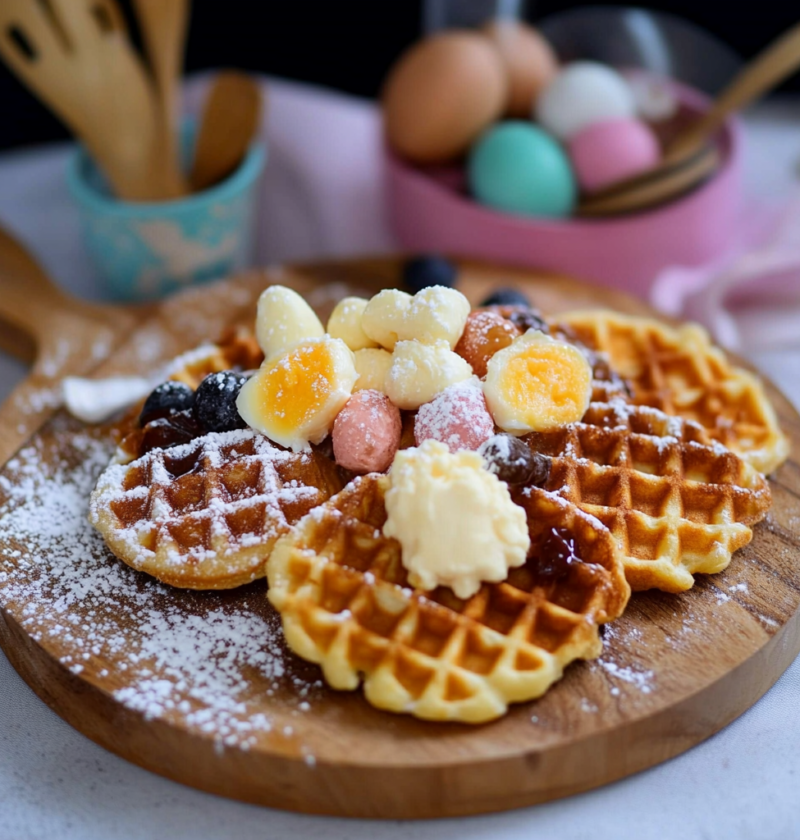 Waffeln am Stiel Rezept für fruchtige Desserts