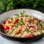 Sommerrollen Füllung mit Tofu und frischem Gemüse
