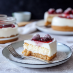 Erbearbeite Dein Lieblingserdbeer Dessert mit Sahne und Keksboden