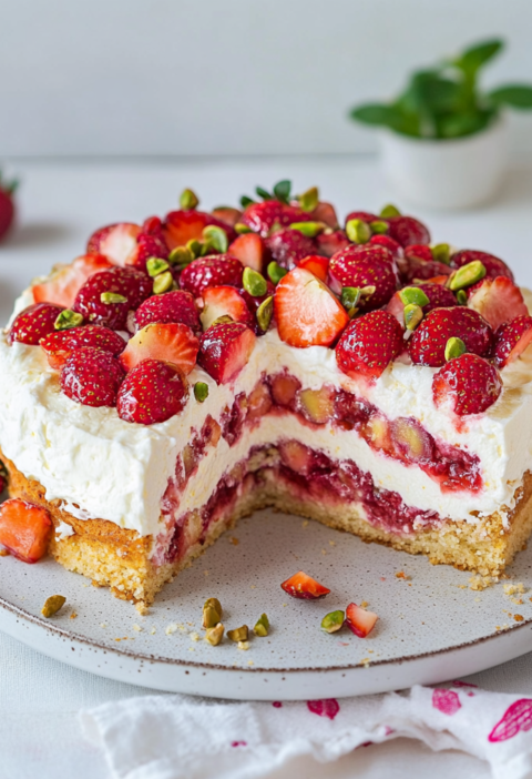 Erdbeer Sahne Torte: Der ultimative Biskuit Kuchen