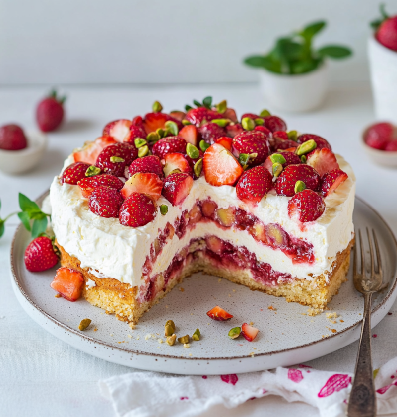 Erdbeer Sahne Torte: Der ultimative Biskuit Kuchen
