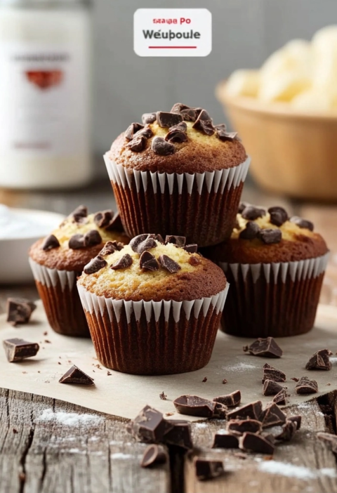 Muffins mit Schokostückchen Das ultimative Rezept für Zuhause
