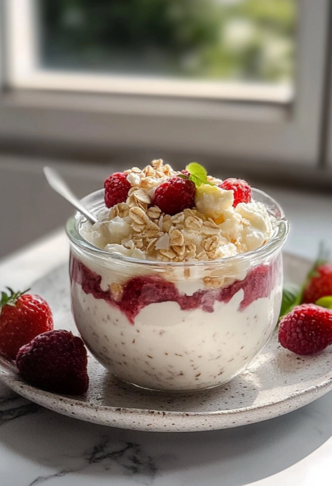 Hirsebrei für ein gesundes Frühstück