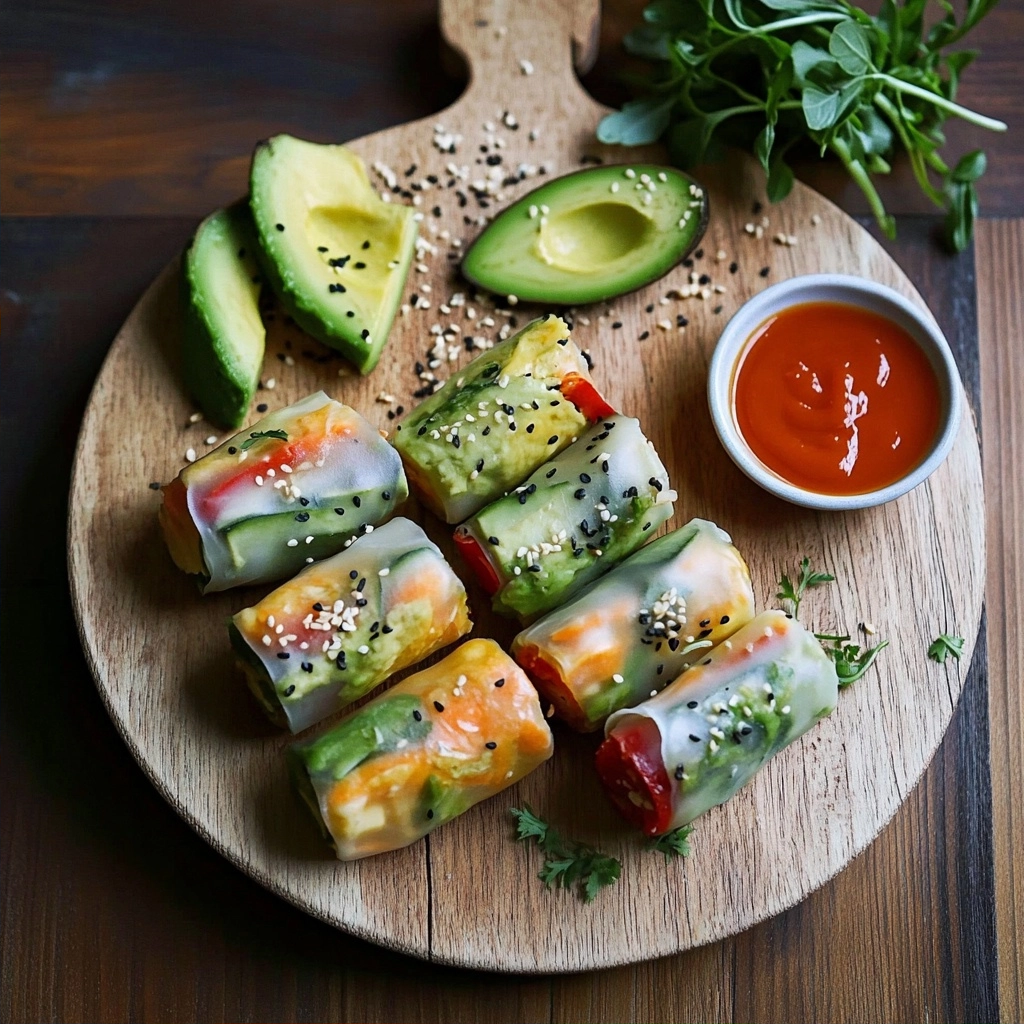 Frische Sommerrollen mit Erdnuss-Dip: Ein gesundes und leckeres Rezept 2 Frische Sommerrollen mit Erdnuss-Dip: Ein gesundes und leckeres Rezept