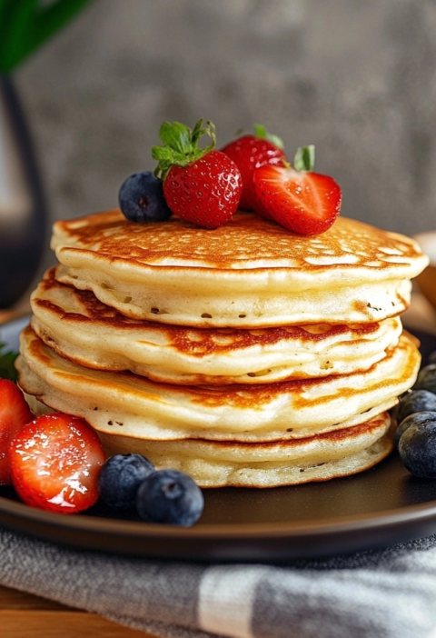 Skyr Pancakes für den perfekten Start in den Tag