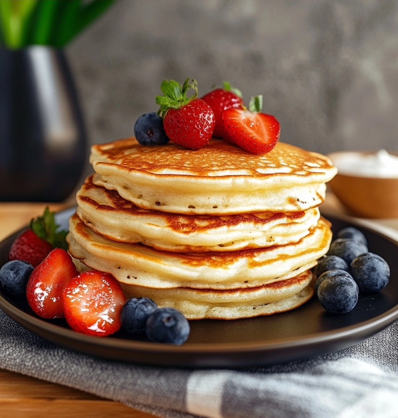 Skyr Pancakes für den perfekten Start in den Tag 1 Skyr Pancakes für den perfekten Start in den Tag