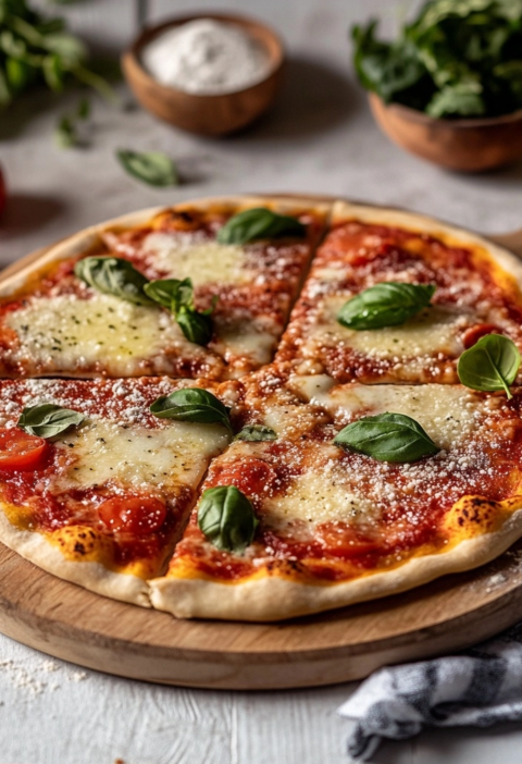 Pizzateig ohne Hefe: Schnell und einfach gemacht