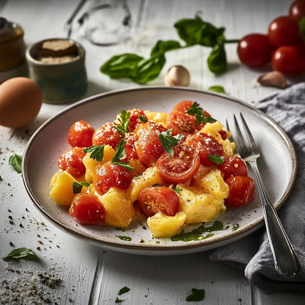 Rührei mit Tomaten 2 Rührei mit Tomaten