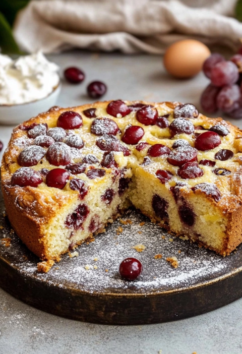 Kuchen mit Kirschen: Der saftige Schokodrop-Klassiker